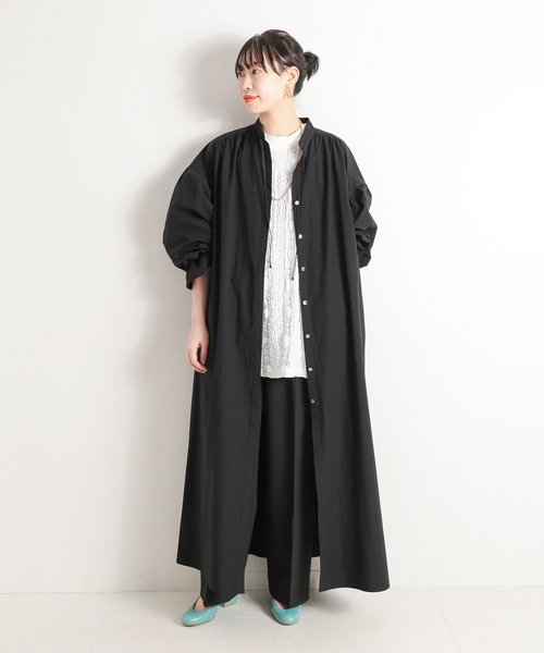 CITYSHOP（シティーショップ）の「TYPEWRITER DRESS：ワンピース（ワンピース・レディース・ホワイト/ブラック・36/38）」の4枚目の写真