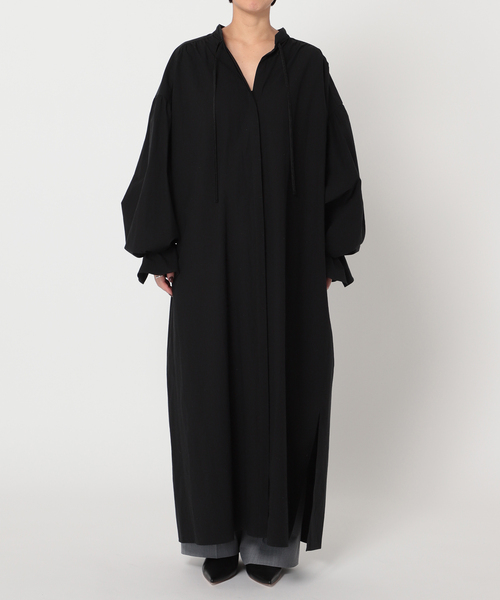 CITYSHOP（シティーショップ）の「TYPEWRITER DRESS：ワンピース（ワンピース・レディース・ホワイト/ブラック・36/38）」の8枚目の写真