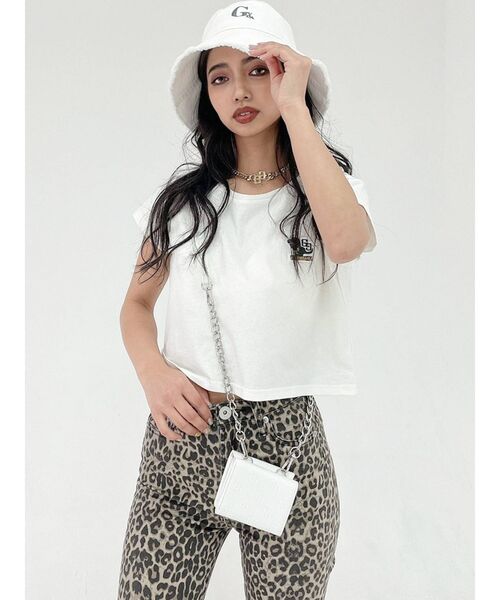 GYDA(ジェイダ)の「GYDA裾フリンジバケットハット(ハット・レディース・オフホワイト/ベージュ・FREE)」の20枚目の写真