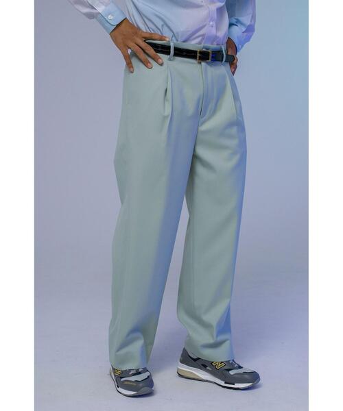 MONKEY TIME(モンキータイム)の「<monkey time> TW/TWL WD 1P PT/パンツ(スラックス・メンズ・ライム/ライラック・S/M/L)」の4枚目の写真