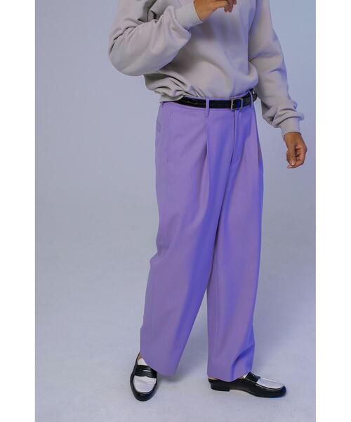 MONKEY TIME(モンキータイム)の「<monkey time> TW/TWL WD 1P PT/パンツ(スラックス・メンズ・ライム/ライラック・S/M/L)」の13枚目の写真