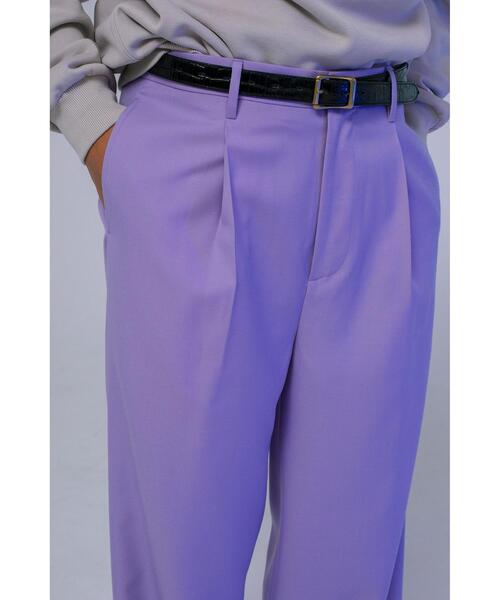 MONKEY TIME(モンキータイム)の「<monkey time> TW/TWL WD 1P PT/パンツ(スラックス・メンズ・ライム/ライラック・S/M/L)」の14枚目の写真