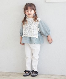 petit main | ポケットフリルストレッチパンツ(その他パンツ)