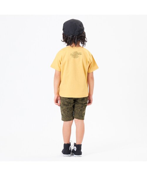 F.O.KIDS（エフオーキッズ）の「恐竜総柄カットソーハーフパンツ 5分丈（その他パンツ・キッズ・カーキ/グレー/ベージュ・90/120/130/80/140/95/110/100）」の5枚目の写真
