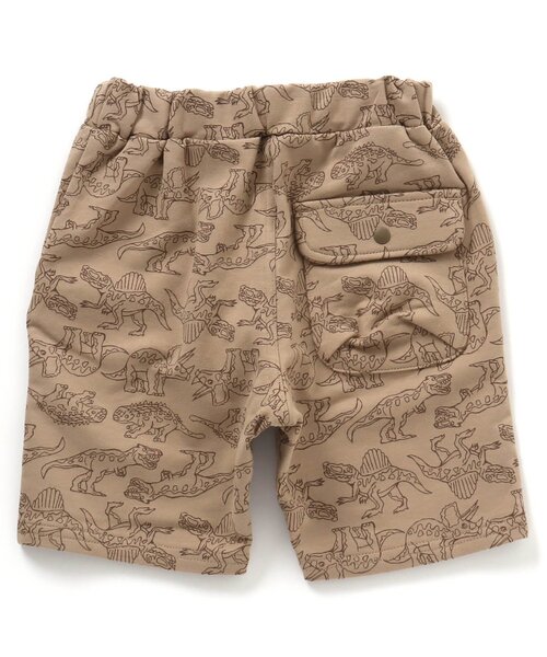 F.O.KIDS（エフオーキッズ）の「恐竜総柄カットソーハーフパンツ 5分丈（その他パンツ・キッズ・カーキ/グレー/ベージュ・90/120/130/80/140/95/110/100）」の7枚目の写真