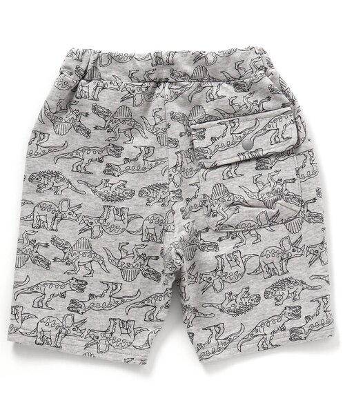 F.O.KIDS（エフオーキッズ）の「恐竜総柄カットソーハーフパンツ 5分丈（その他パンツ・キッズ・カーキ/グレー/ベージュ・90/120/130/80/140/95/110/100）」の8枚目の写真