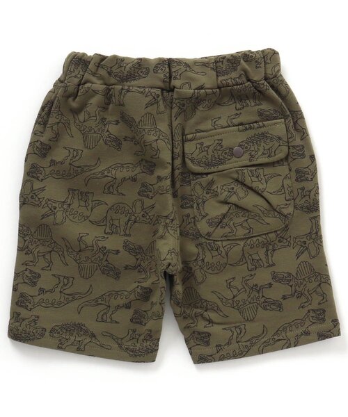 F.O.KIDS（エフオーキッズ）の「恐竜総柄カットソーハーフパンツ 5分丈（その他パンツ・キッズ・カーキ/グレー/ベージュ・90/120/130/80/140/95/110/100）」の9枚目の写真