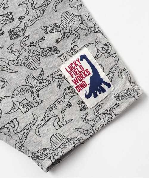F.O.KIDS（エフオーキッズ）の「恐竜総柄カットソーハーフパンツ 5分丈（その他パンツ・キッズ・カーキ/グレー/ベージュ・90/120/130/80/140/95/110/100）」の15枚目の写真
