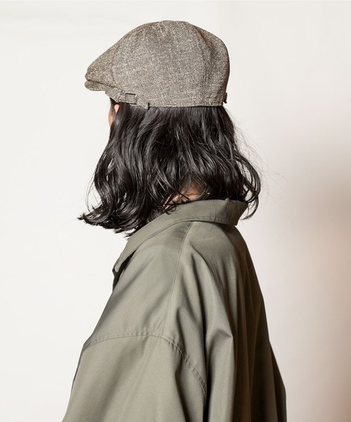 CA4LA（カシラ）の「AST HUNTI4（ハンチング/ベレー帽・メンズ・ブラック/ベージュ/マルチ・S/M/L）」の10枚目の写真