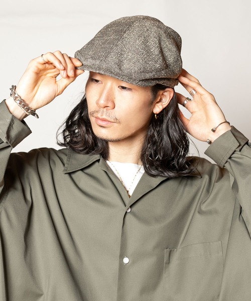 ca4la ハンチング ベレー帽 FUR HUNTI メンズ レディース レザー ca4la ハンチング ベレー帽 FUR HUNTI メンズ レディース レザー