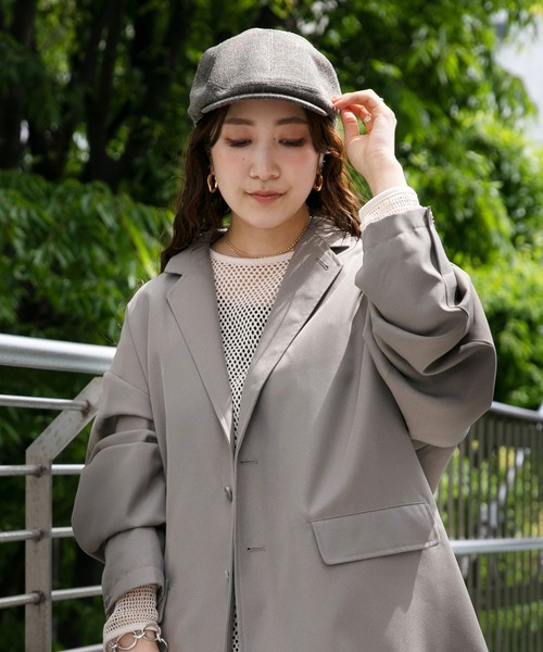 CA4LA（カシラ）の「AST HUNTI4（ハンチング/ベレー帽・メンズ・ブラック/ベージュ/マルチ・S/M/L）」の13枚目の写真