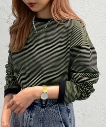 カラーボーダーロンT【ZOZOTOWN限定アイテム】