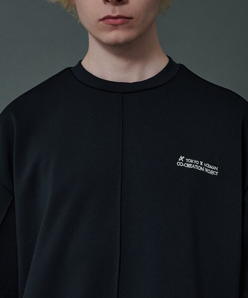 CITY TOKYO（シティトウキョウ）の「ACIDMAN アクアスウェットトップス（スウェット・メンズ・ブラック/グリーン/オフホワイト/ホワイト・2/1/3）」の7枚目の写真