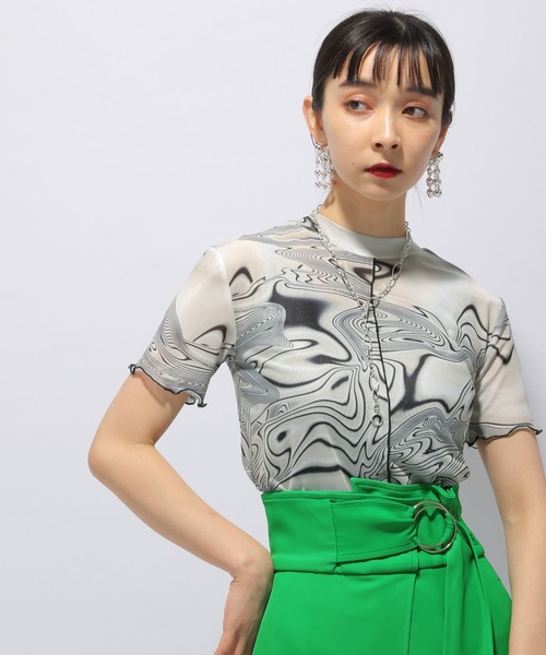 HARE（ハレ）の「2WAYガラシアートップス(HARE)（Tシャツ