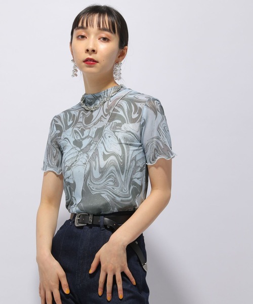 HARE（ハレ）の「2WAYガラシアートップス(HARE)（Tシャツ