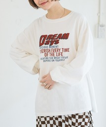 RETRO GIRL | アソートロゴプリントロンTee(Tシャツ/カットソー)