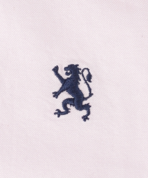GIORDANO（ジョルダーノ）の「[GIORDANO]ライオン刺繍オックスシャツ（シャツ/ブラウス・メンズ・ネイビー/サックスブルー/ブルー系その他/オレンジ/ブルー/ホワイト/レッド・LARGE/SMALL/MEDIUM）」の22枚目の写真