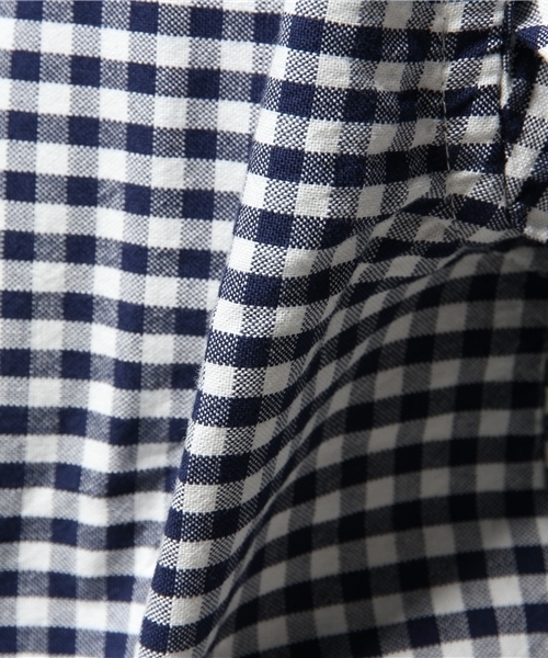 GIORDANO（ジョルダーノ）の「[GIORDANO]ライオン刺繍オックスシャツ（シャツ/ブラウス・メンズ・ネイビー/サックスブルー/ブルー系その他/オレンジ/ブルー/ホワイト/レッド・LARGE/SMALL/MEDIUM）」の11枚目の写真