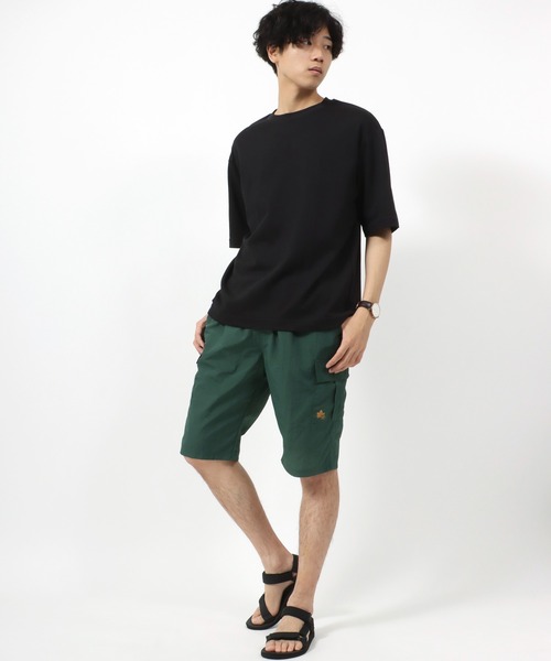 LOGOS(ロゴス)の「LOGOS/ロゴス 撥水 水陸両用 ナイロン カーゴショーツ ハーフパンツ(カーゴパンツ・メンズ・ネイビー/グリーン/キャメル/チャコール・LL/M/L)」の21枚目の写真