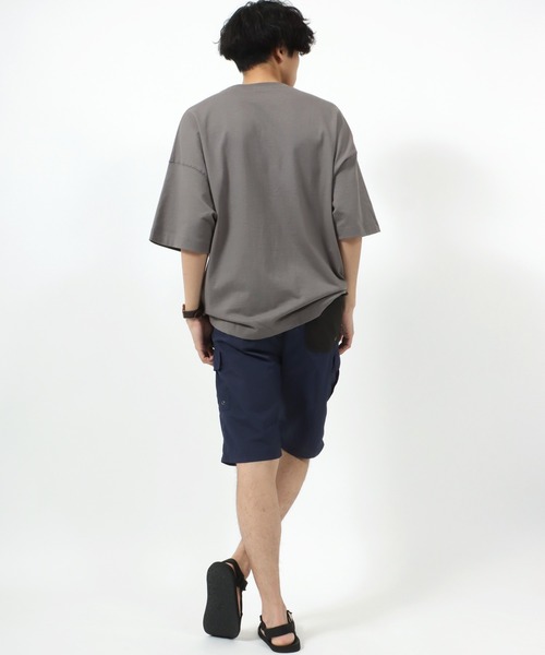 【未使用】スポーツフル　カーゴビブショーツ　メンズM　ネイビー 未使用】スポーツフル カーゴビブショーツ メンズM ネイビー