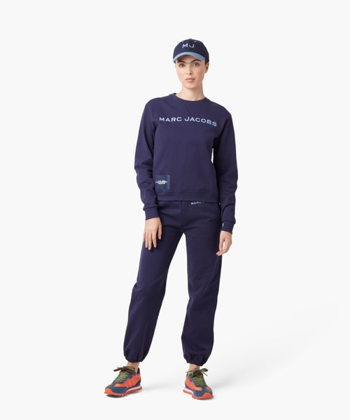 MARC JACOBS（マークジェイコブス）の「THE SWEATSHIRT/ザ スウェットシャツ（スウェット・レディース・ネイビー/オレンジ・S/M/XL/XS）」の4枚目の写真