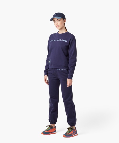 MARC JACOBS（マークジェイコブス）の「THE SWEATSHIRT/ザ スウェットシャツ（スウェット・レディース・ネイビー/オレンジ・S/M/XL/XS）」の6枚目の写真