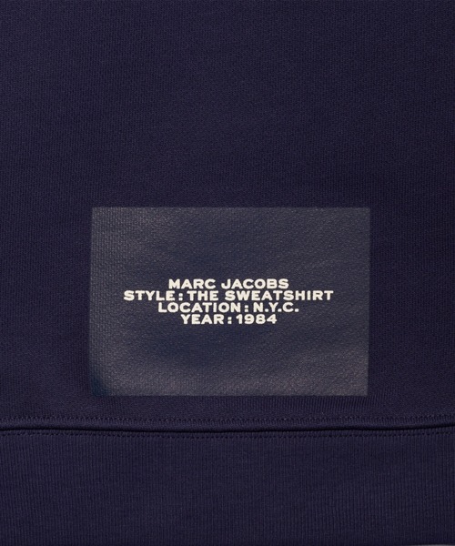 MARC JACOBS（マークジェイコブス）の「THE SWEATSHIRT/ザ スウェットシャツ（スウェット・レディース・ネイビー/オレンジ・S/M/XL/XS）」の5枚目の写真