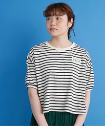 Malle | malle ヴィンテージフォギーボーダーMalleテープパフTシャツ(Tシャツ/カットソー)