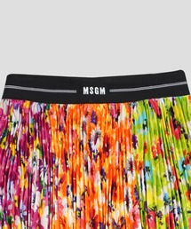 MSGM 花柄 プリーツスカート 38 65350138b_b_01_215.jpg