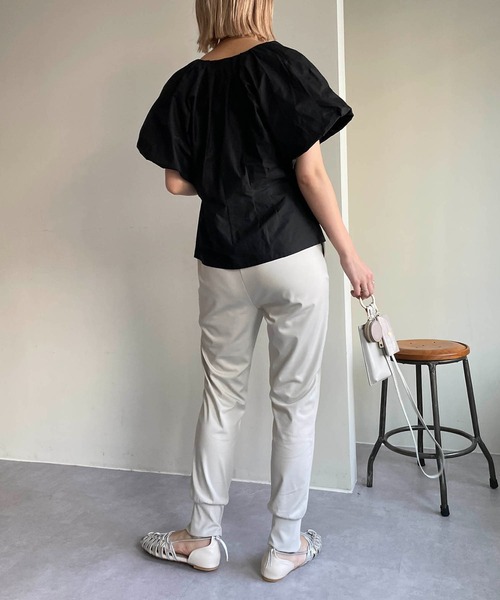 CAPRICIEUX LE'MAGE(カプリシューレマージュ)の「バルーンシャツ(シャツ/ブラウス・レディース・ホワイト/ブラック/ピンク・FREE)」の17枚目の写真