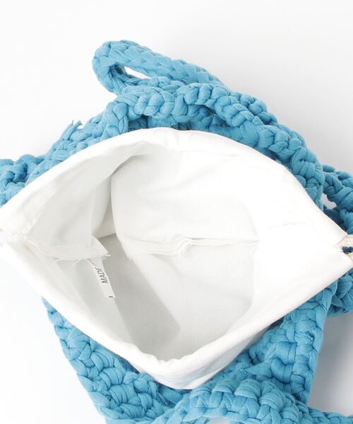 MAISON BREEZE(メゾンブリーズ)の「【MAISON BREEZE】ミニメッシュバッグSCCH91(ハンドバッグ・レディース・サックスブルー/ミント/ピンク/イエロー/オレンジ/ネイビー・FREE)」の15枚目の写真