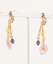 ehka sopo | お花ビーズイヤリング(イヤリング)