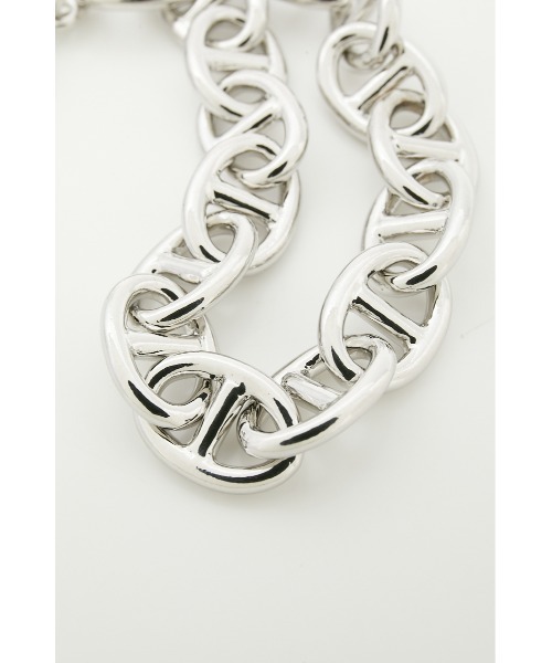 AZUL by moussy（アズールバイマウジー）の「ANCHOR CHAIN BRACELET/アンカーチェーンブレスレット（ブレスレット・メンズ・シルバー・FREE）」の2枚目の写真