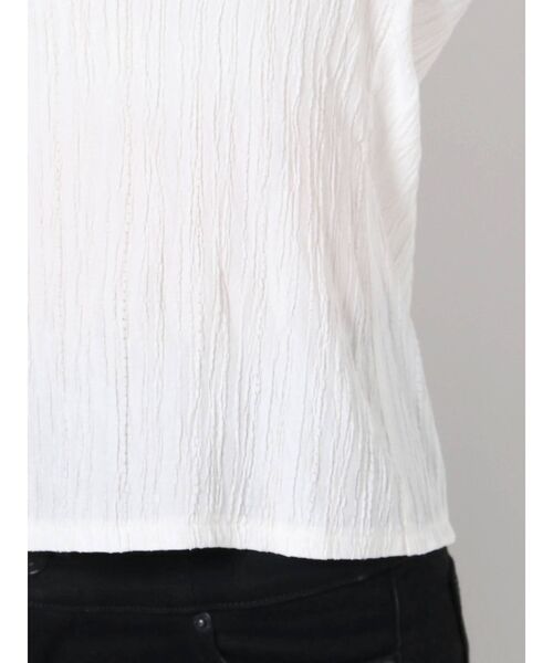 EMODA（エモダ）の「カバーハイネックブラウス（シャツ/ブラウス・レディース・ミント/ホワイト/ブラック・FREE）」の17枚目の写真