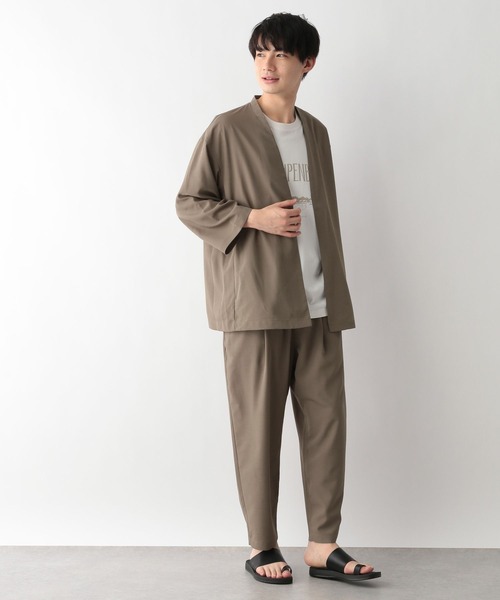 GLOBAL WORK（グローバルワーク）の「ユアリラボタンレスカーディガン/270906（その他アウター・メンズ・ブラック/ネイビー/ブラウン・MEDIUM/LARGE）」の11枚目の写真