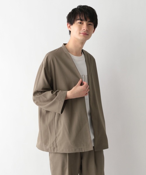 GLOBAL WORK（グローバルワーク）の「ユアリラボタンレスカーディガン/270906（その他アウター・メンズ・ブラック/ネイビー/ブラウン・MEDIUM/LARGE）」の18枚目の写真