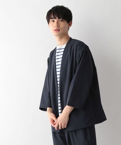 GLOBAL WORK（グローバルワーク）の「ユアリラボタンレスカーディガン/270906（その他アウター・メンズ・ブラック/ネイビー/ブラウン・MEDIUM/LARGE）」の6枚目の写真