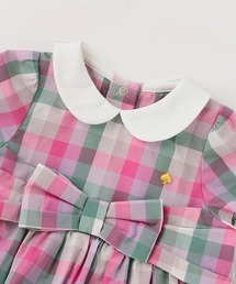 ケイトスペード　マドラス　ワンピース　チェック　120 新品　ピンク kate spade new york kids（ケイトスペードニューヨーク）の