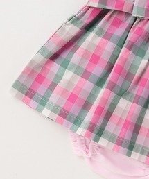 ケイトスペード　マドラス　ワンピース　チェック　120 新品　ピンク kate spade new york kids（ケイトスペードニューヨーク）の