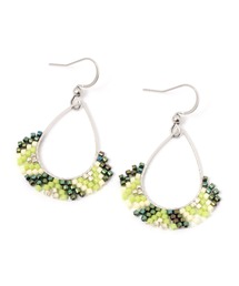 studio CLIP | ドロップリングカラービーズピアス(ピアス（両耳用）)