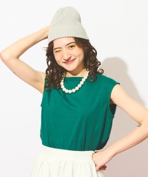 MERLOT | フレンチスリーブトップス(Tシャツ/カットソー)