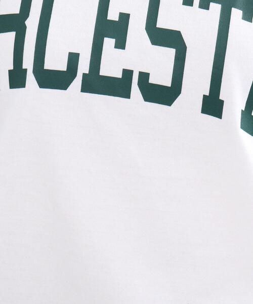 SHOO・LA・RUE(シューラルー)の「◆カレッジロゴプリントTシャツ(Tシャツ/カットソー・レディース・チャコールグレー/ホワイト系・01/02/03)」の10枚目の写真