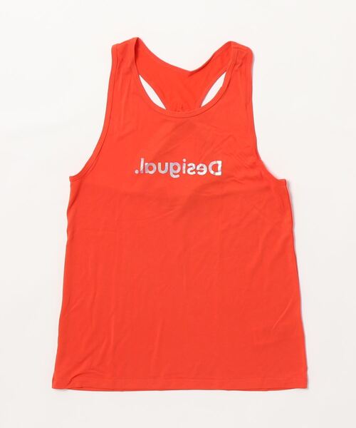 Desigual(デシグアル)の「デシグアルロゴ スポーツTシャツ(Tシャツ/カットソー・レディース・ブラック/オレンジ・S/M/L/XL/XS)」の4枚目の写真