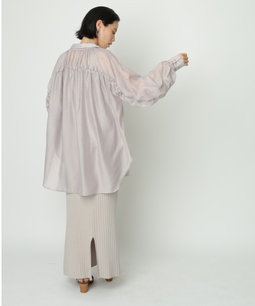 CADUNE（カデュネ）の「シアーシャツ付3点SET（ワンピース）」 - WEAR