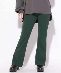 カットジョーゼットフレアパンツ