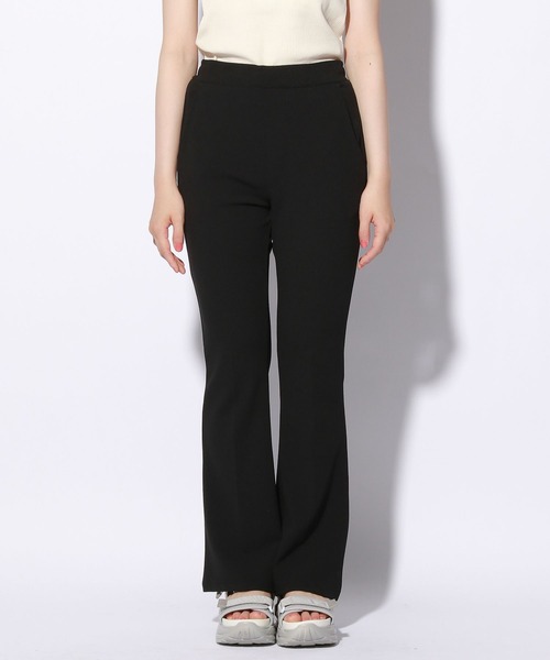 repipi armario（レピピ アルマリオ）の「カットジョーゼットフレアパンツ（その他パンツ・キッズ・ブラック/グリーン・SMALL/MEDIUM/LARGE）」の5枚目の写真