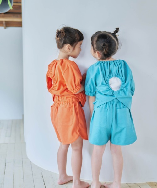 LOWRYS FARM(ローリーズファーム)の「CLショートパンツ 349255(その他パンツ・キッズ・オレンジ/その他/グリーン/ホワイト・140cm/150cm/120cm/130cm/110cm)」の11枚目の写真