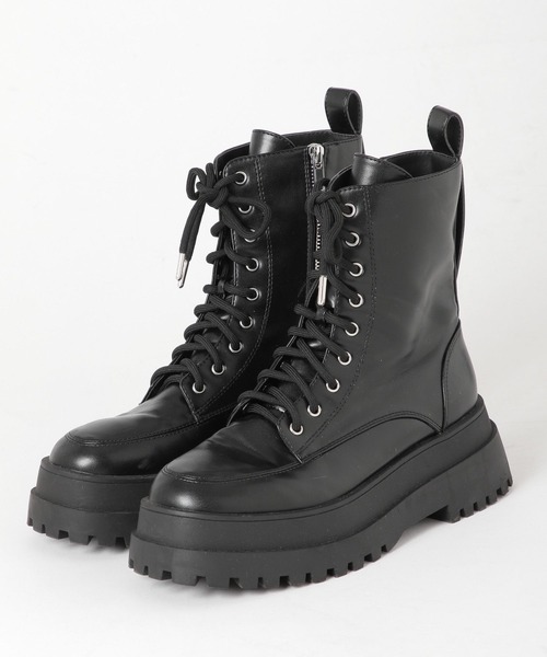 PAGEBOY（ページボーイ）の「ARMYブーツ（ブーツ・レディース・オフホワイト/ブラック/ターコイズブルー・LARGE/MEDIUM）」の12枚目の写真