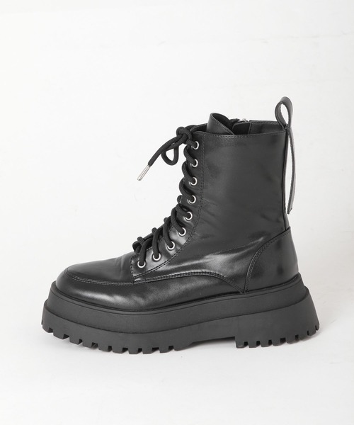 PAGEBOY（ページボーイ）の「ARMYブーツ（ブーツ・レディース・オフホワイト/ブラック/ターコイズブルー・LARGE/MEDIUM）」の14枚目の写真