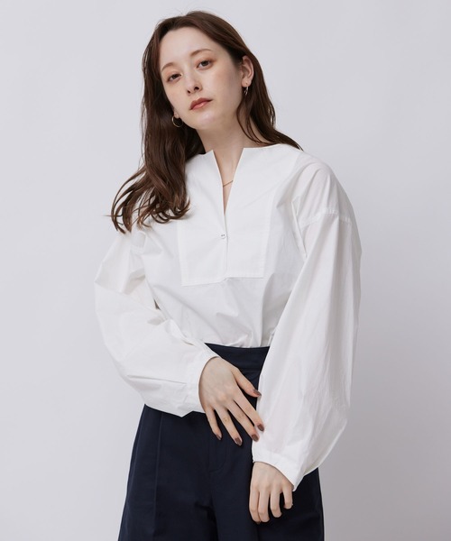BABYLONE/バビロン　新品未使用タグ付き　リネン　麻　長袖シャツ　ホワイト BABYLONE｜リネンシャツ | Rakuten Fashion(楽天ファッション